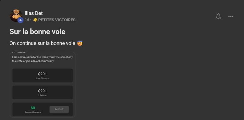 Témoignage de Ilias